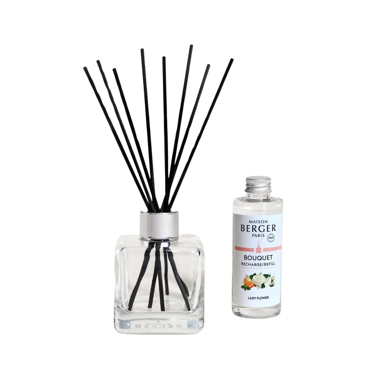 Bouquet Parfumé Bouquet Cube s tyčinkami - Parfumový difuzér