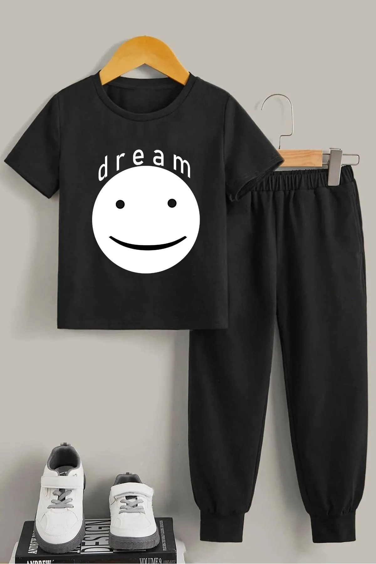 uyguntarz  Dream Bottom - Top-Trainingsanzug-Set für Kinder