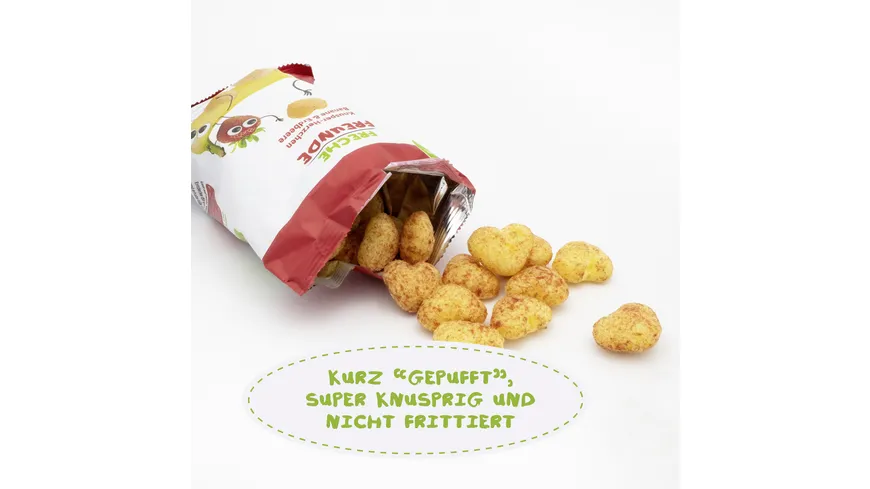 Freche Freunde Bio Knusper-Herzchen Banane & Erdbeere 30 g