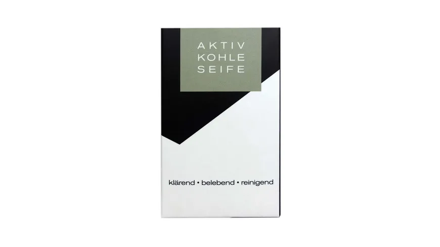 KLAR'S Gesichtsseife Aktivkohle 100 g