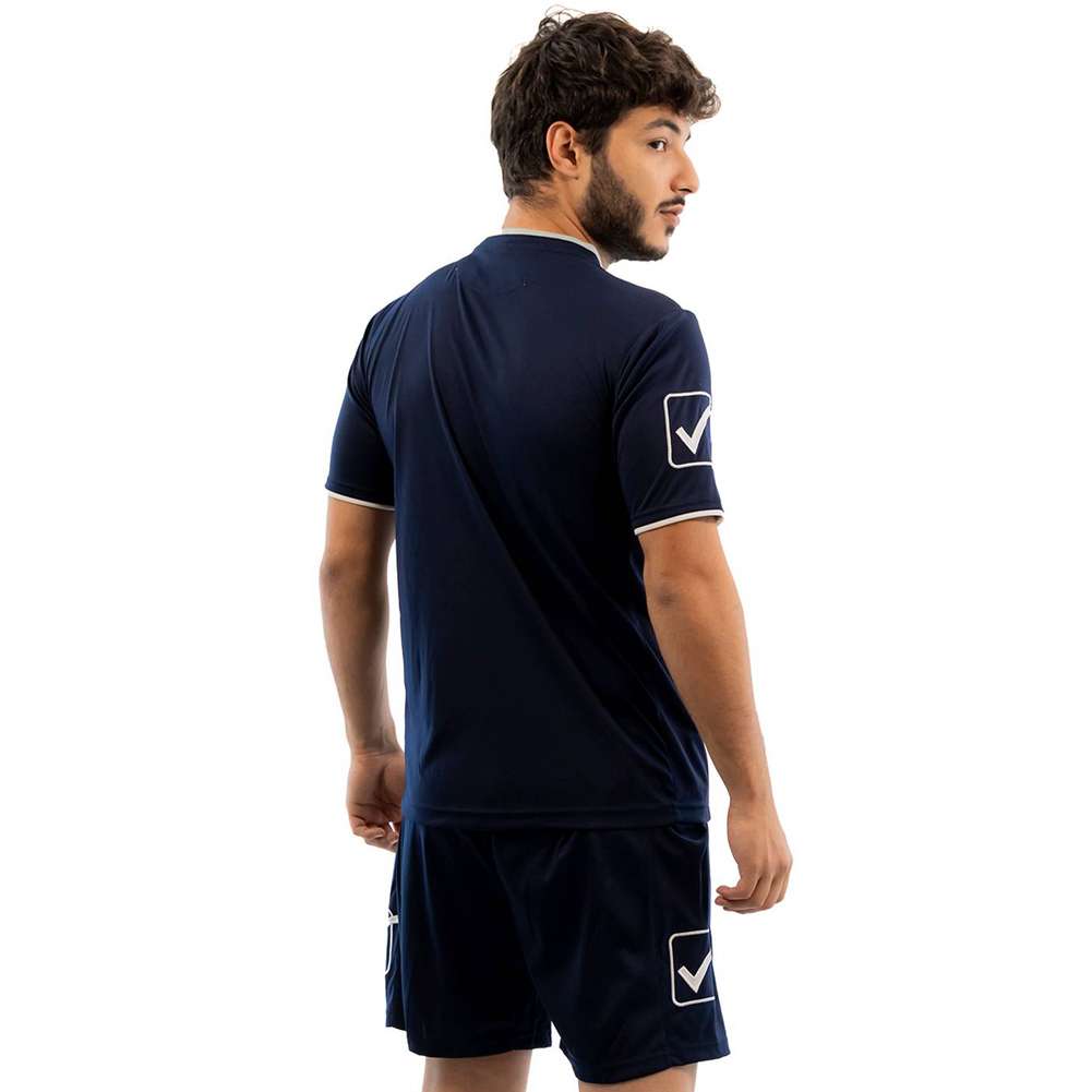 Givova Kit Campo Set Trikot + Shorts navy/grau