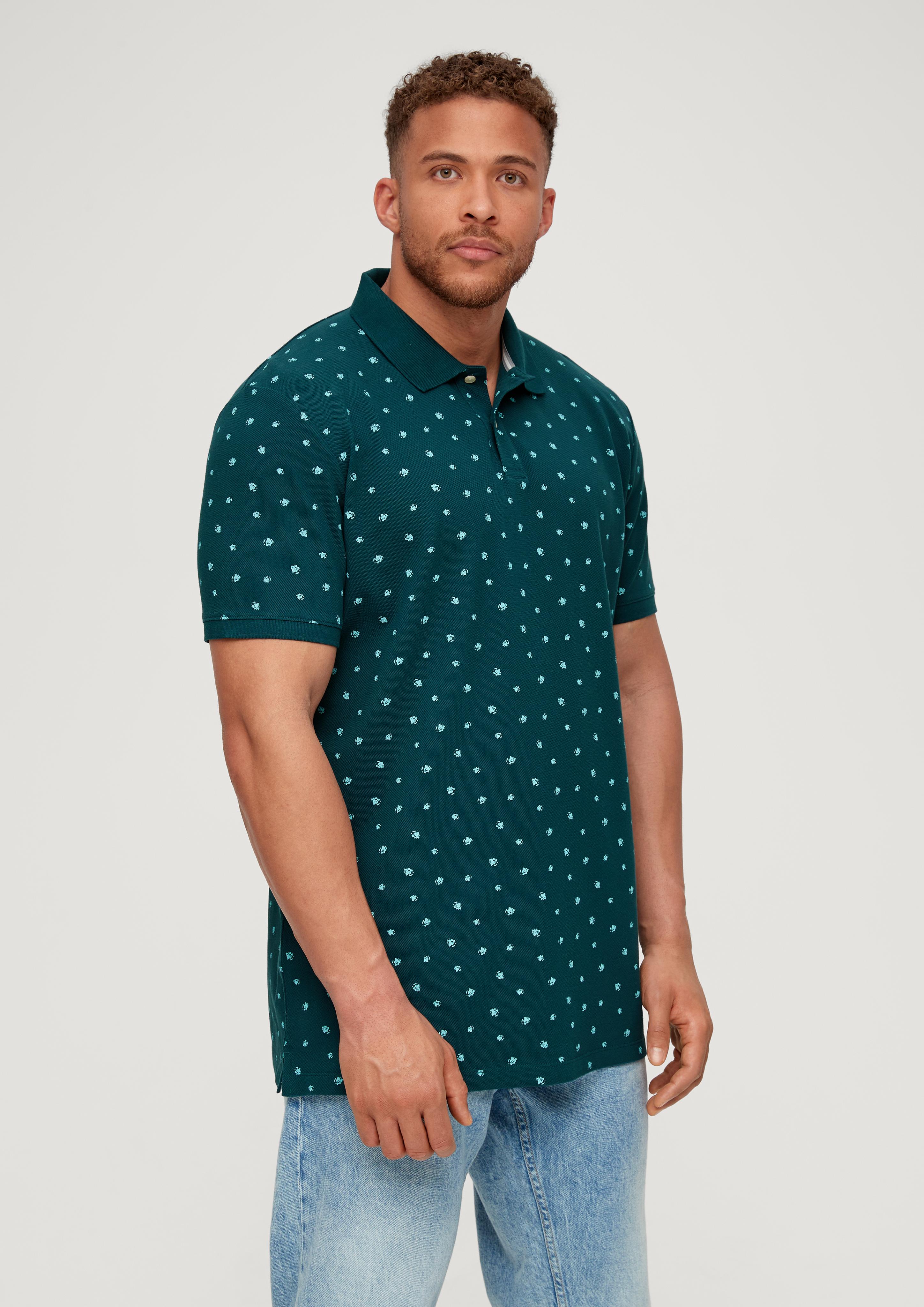 Poloshirt mit Minimalprint  2133345-79A0