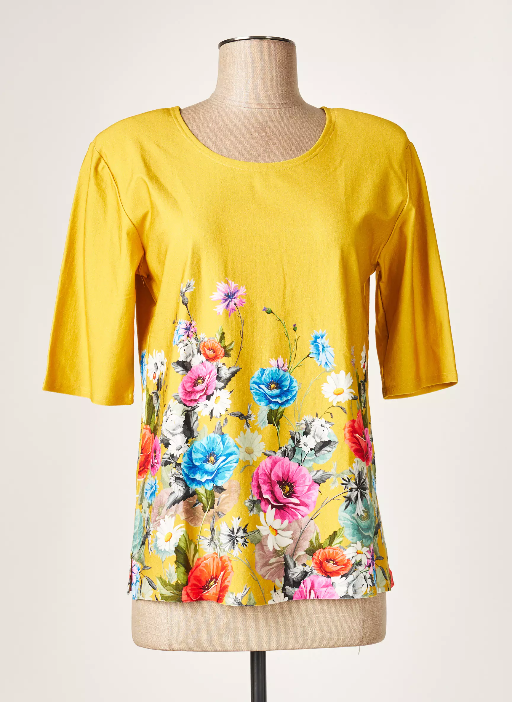 Oliver Jung Tshirts Femme couleur jaune