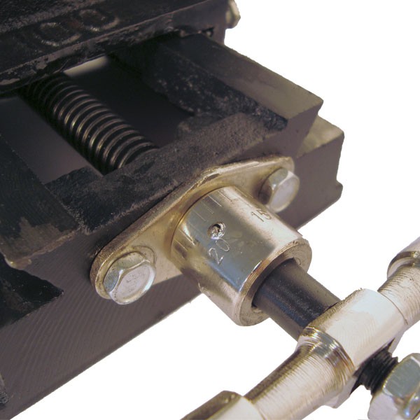 MAUK Maschinenschraubstock Schraubstock 9 cm