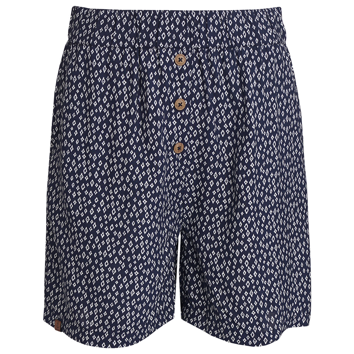 Damen Shorts mit imitierter Knopfleiste