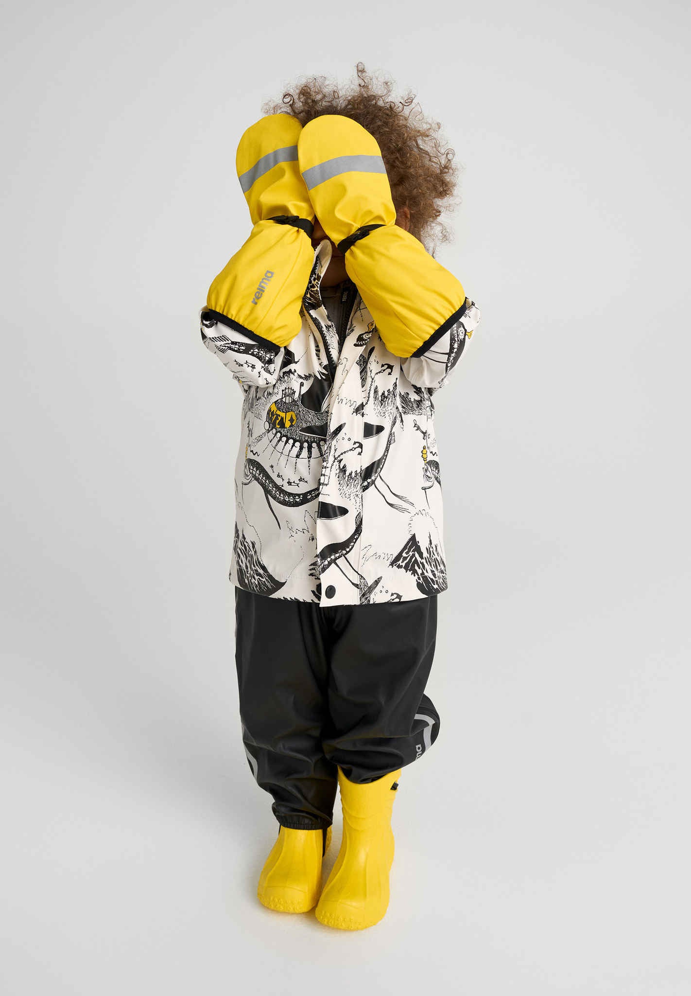 Kleinkinder Regenset Moomin Plask