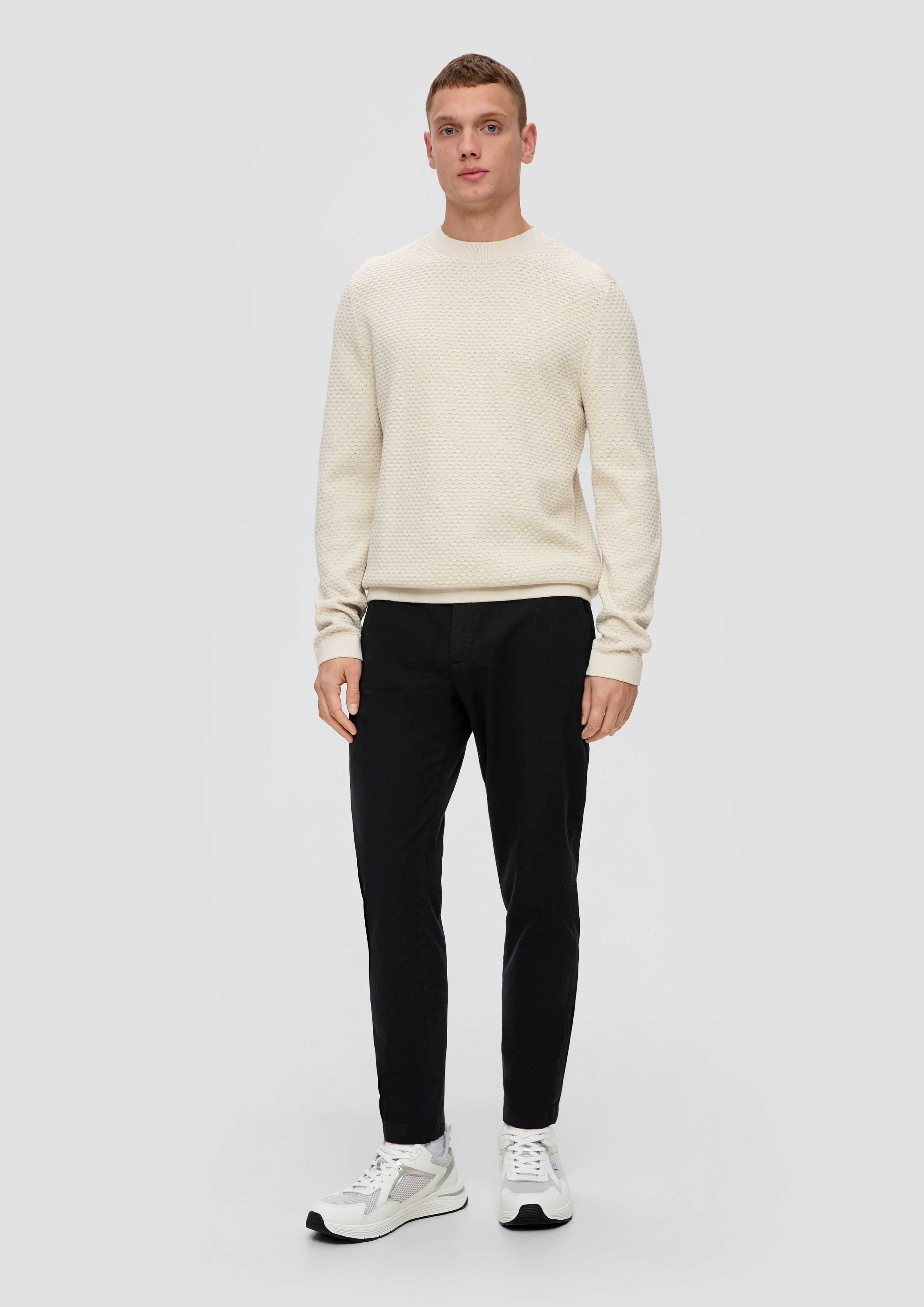 Jogger: Twill-Hose im Regular Fit  2138582-9999