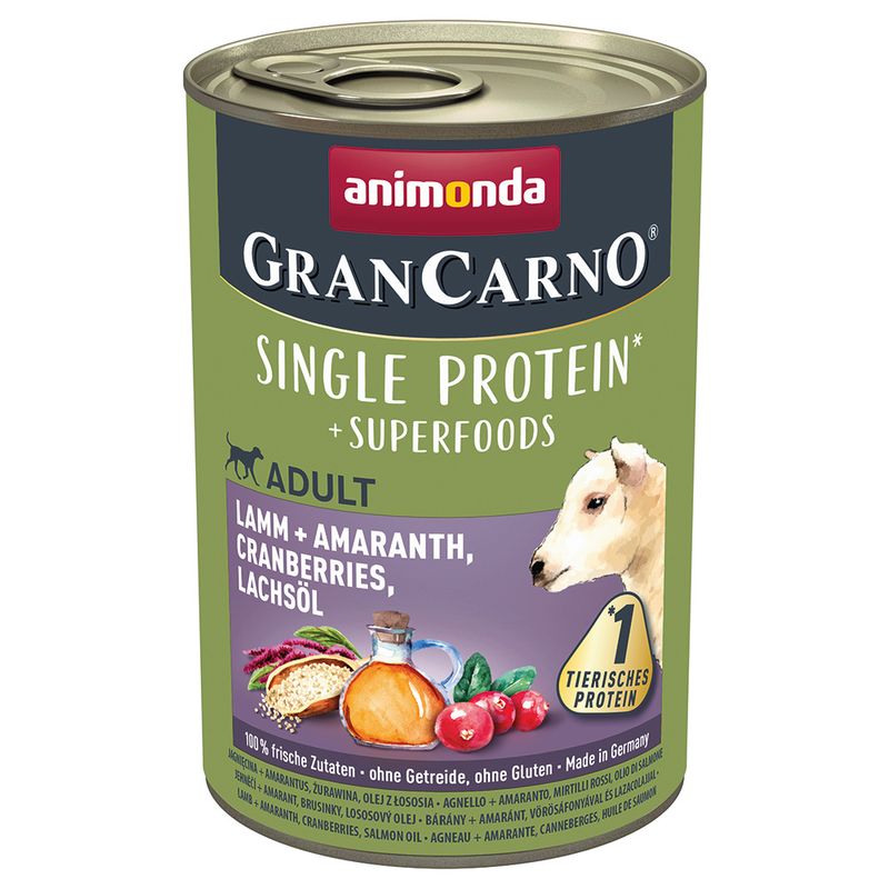 animonda GranCarno Adult Superfoods 24 x 400 g