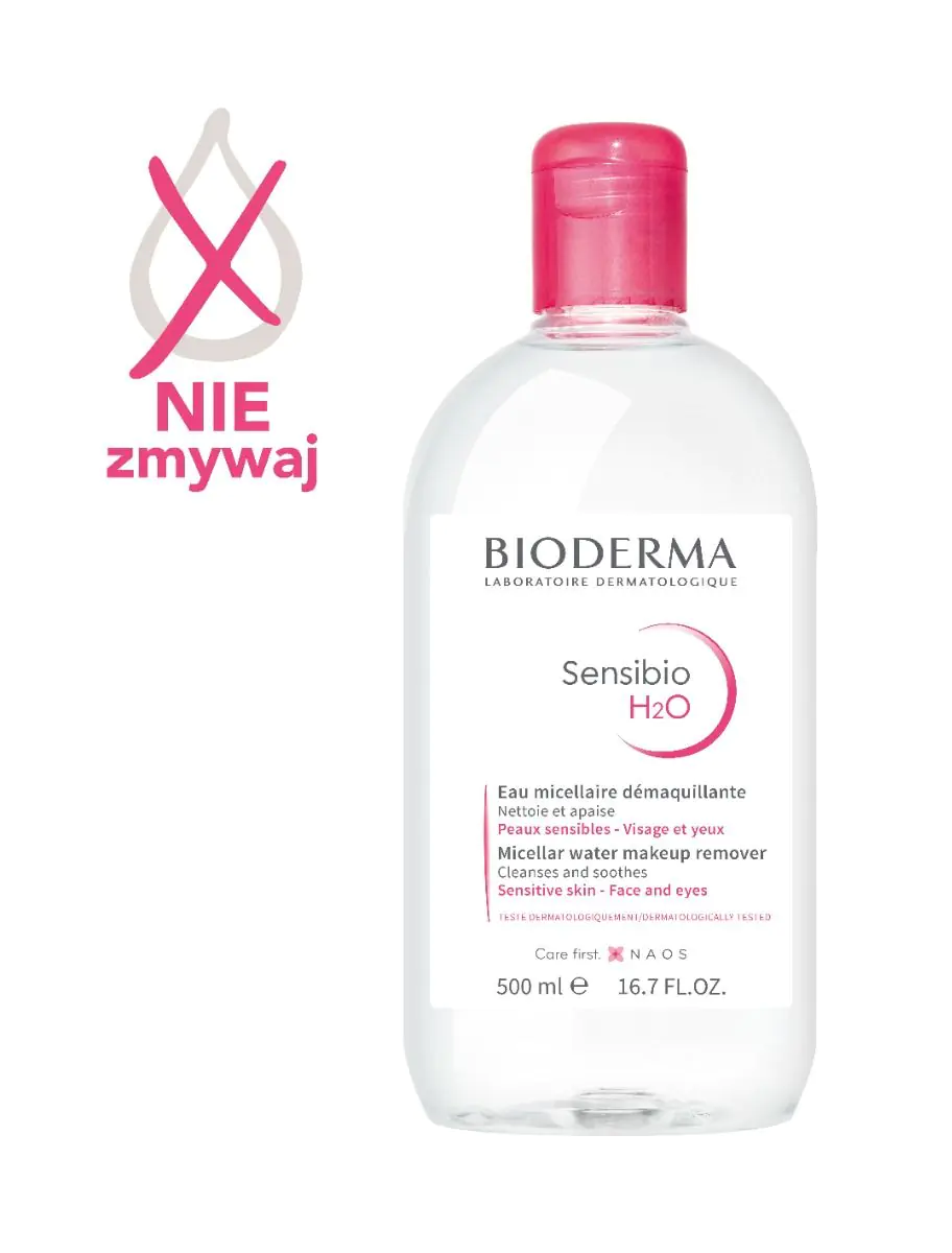 Bioderma Sensibio H2O micelarna tekućina, 500 ml