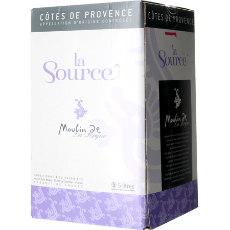 BIB 5L - MOULIN DE LA ROQUE - LA SOURCE COTES DE PROVENCE