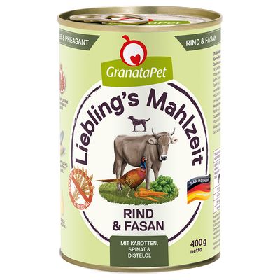 Sparpaket GranataPet Liebling's Mahlzeit 24 x 400 g