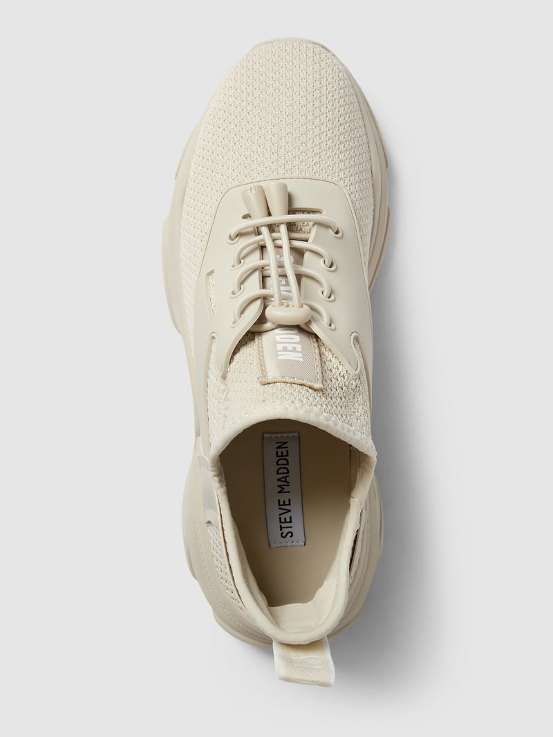 Sock-Sneaker mit Label-Patch Modell 'MATCH' in sand