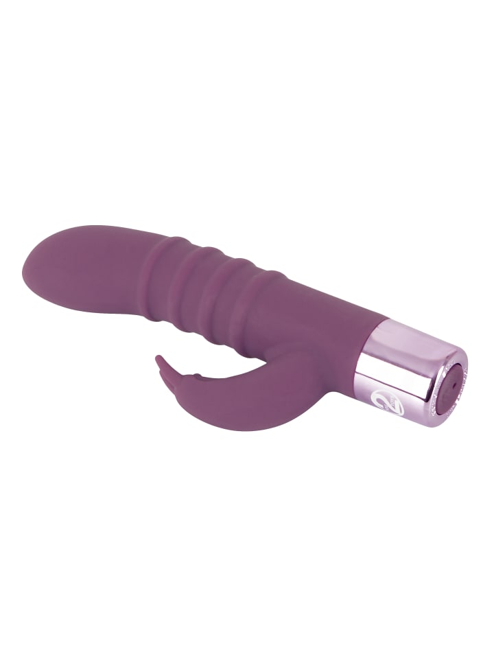 Elegant Series Rabbitvibrator Rabbit Vibe in lila günstig kaufen 16 cm