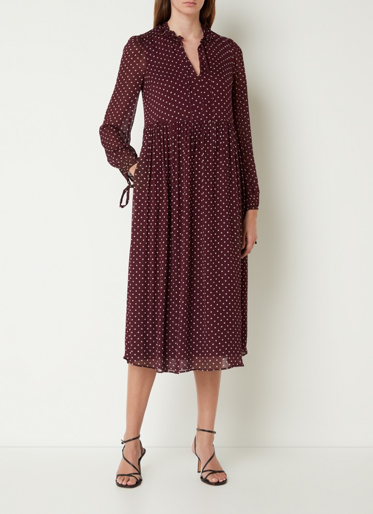 Rochie-tunică midi cu imprimeu de A și buline Whistles