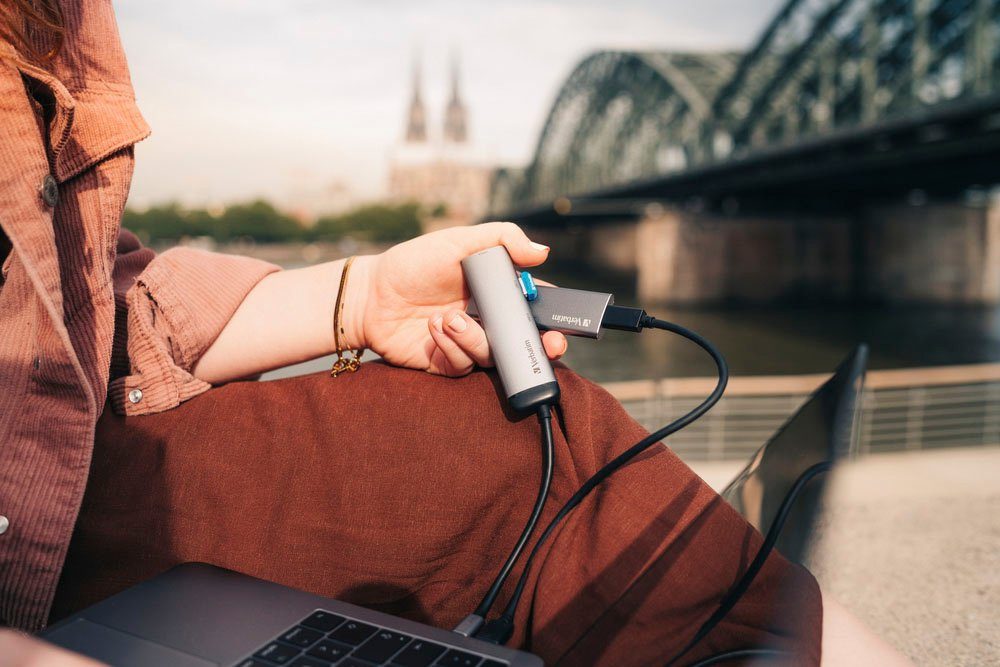 Verbatim Vx500 120GB externe SSD (120 GB) 500 MB/S Lesegeschwindigkeit, 290 MB/S Schreibgeschwindigkeit