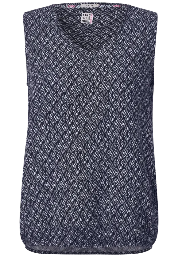 CECIL Minimal Print Bluse