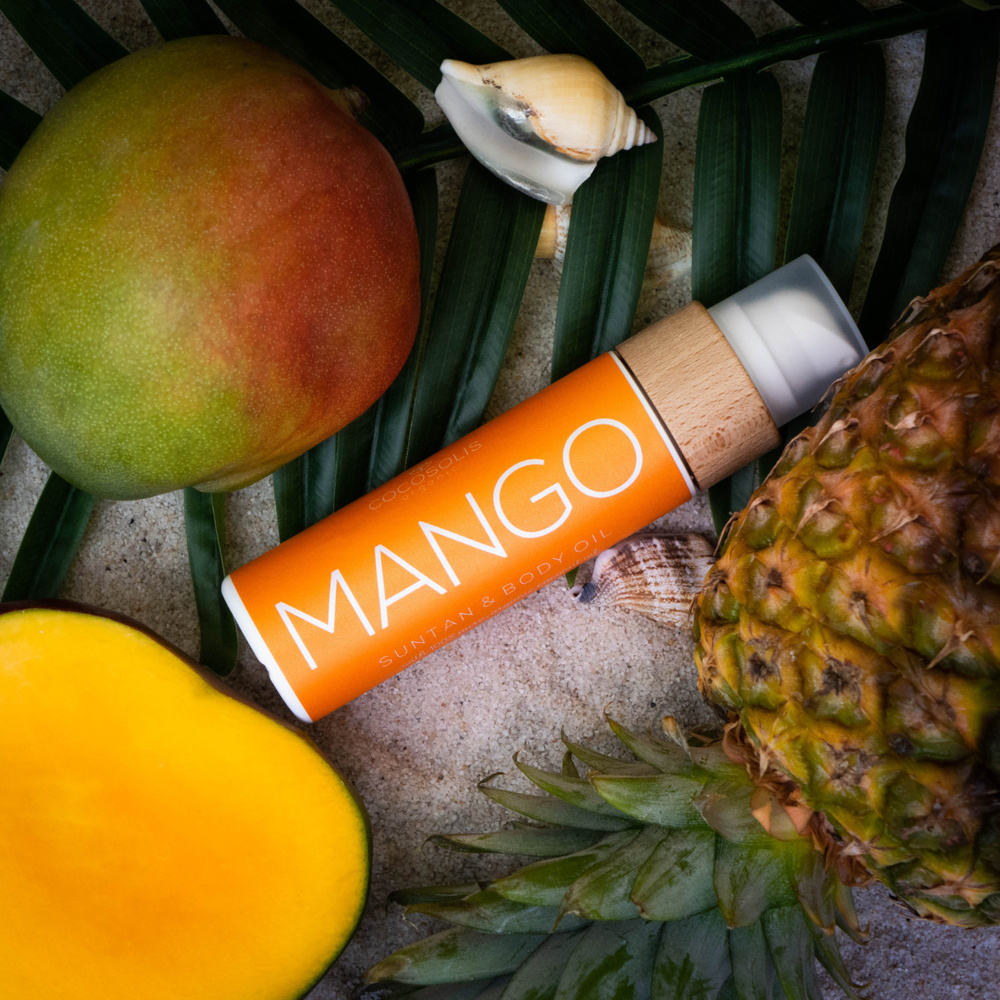 cocosolis Huile de Bronzage MANGO Huile Solaire