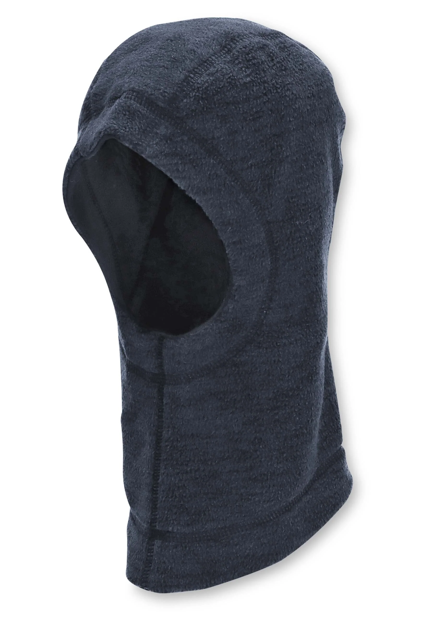 Schalmütze aus Microfleece melange (recycelt)