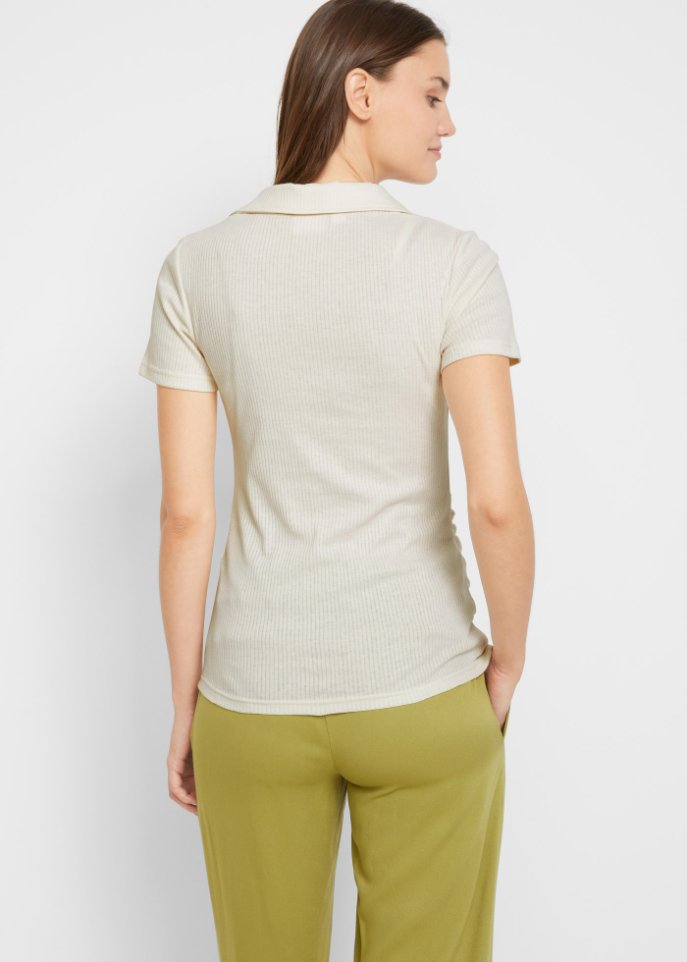 Bequemes Umstandspoloshirt
