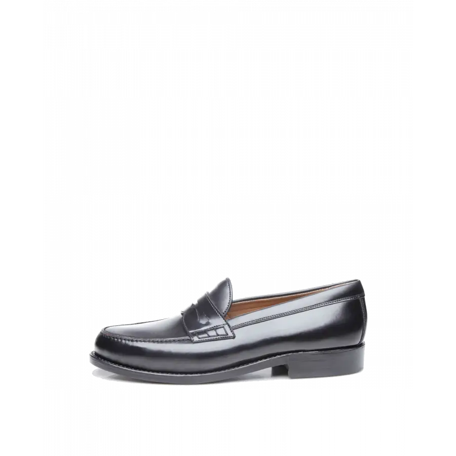 Heinrich Dinkelacker - Loafer WIEN PLAIN C Cordovan - schwarz