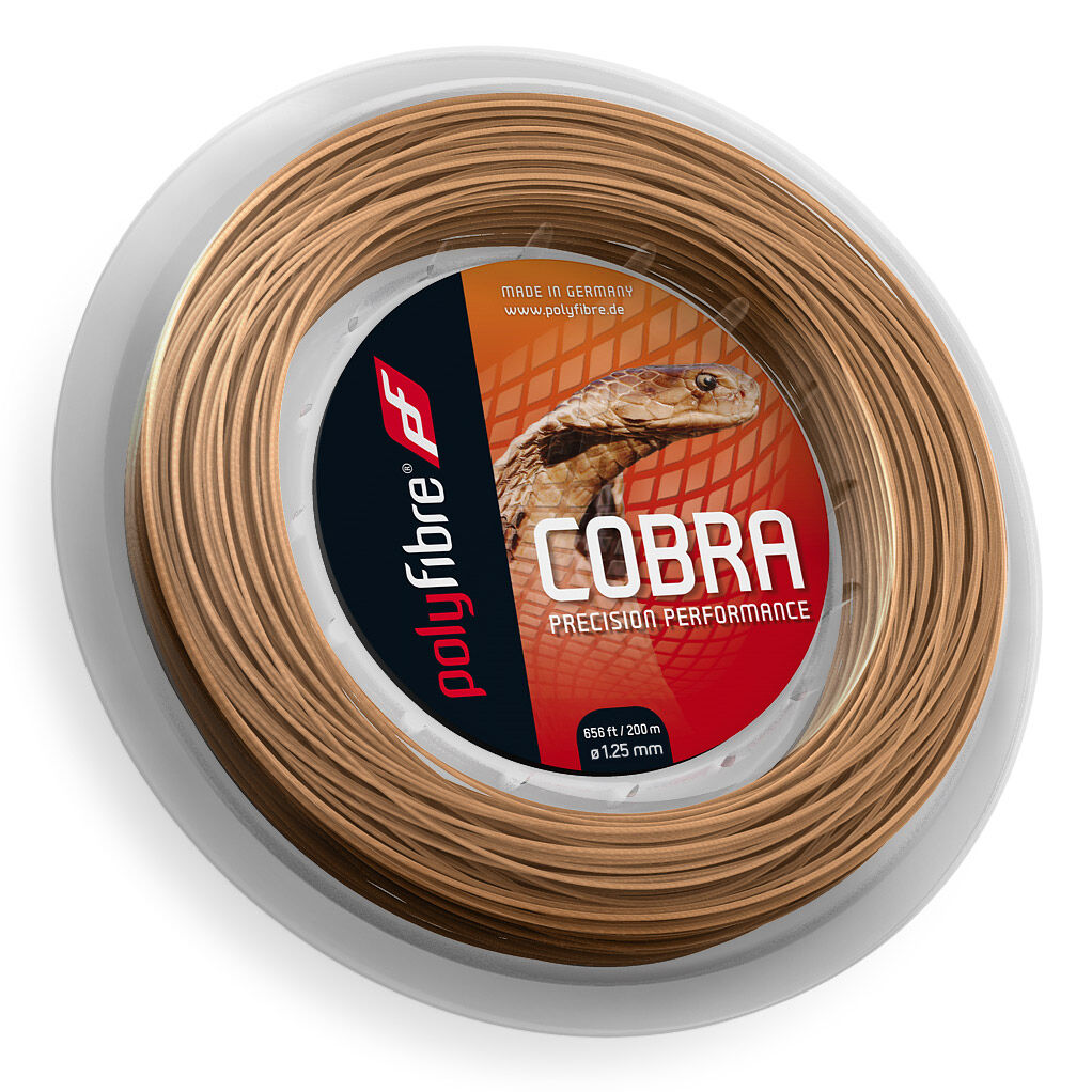 Cobra Beige/braun Saitenrolle 200m - Beige