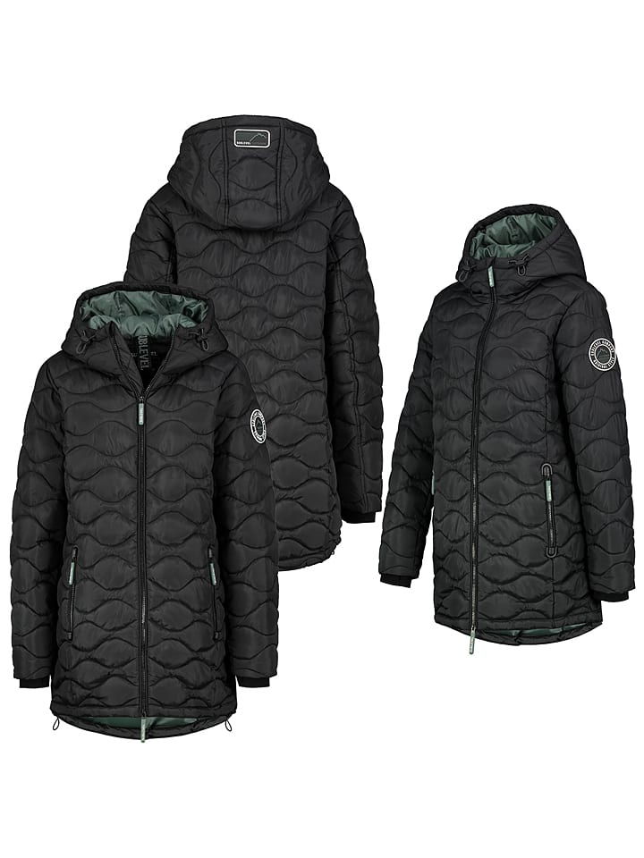 Sublevel Steppmantel in Schwarz günstig kaufen