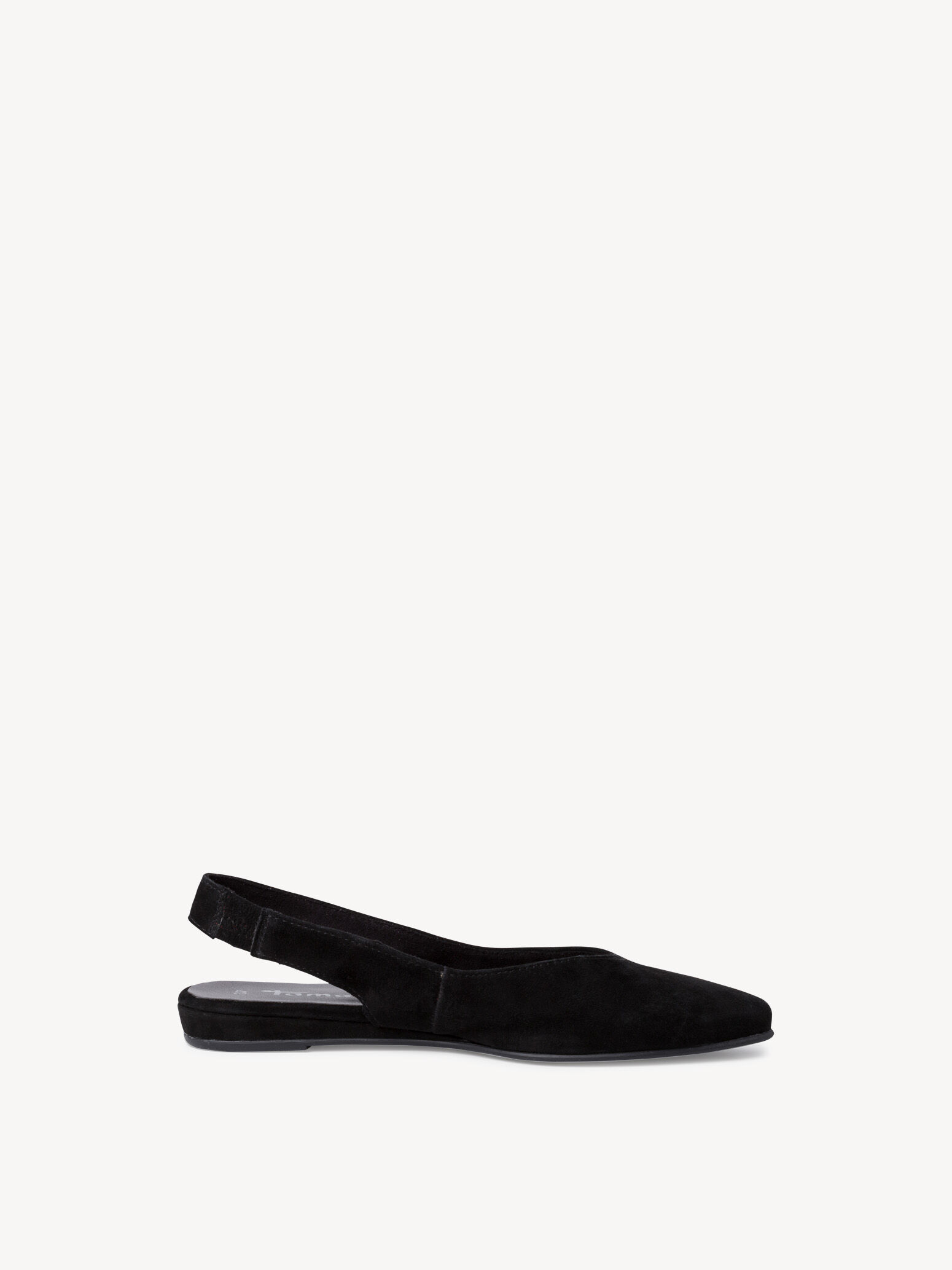 Escarpin en cuir - noir