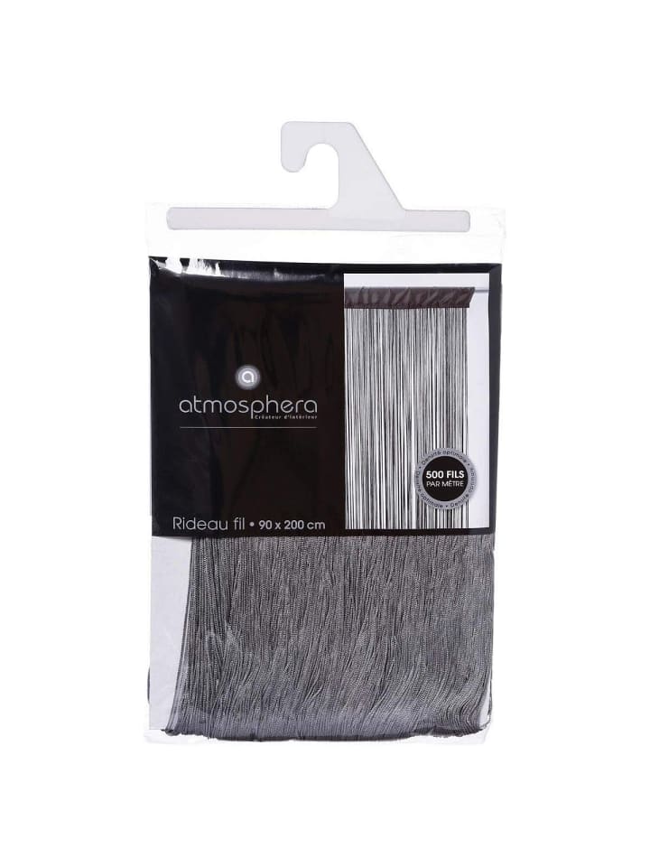 Atmosphera Créateur d'intérieur Fadenvorhang in grau günstig kaufen onesize