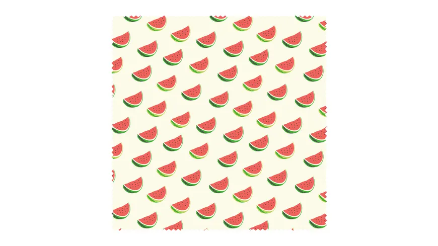nuts Bienenwachstuch Wassermelone