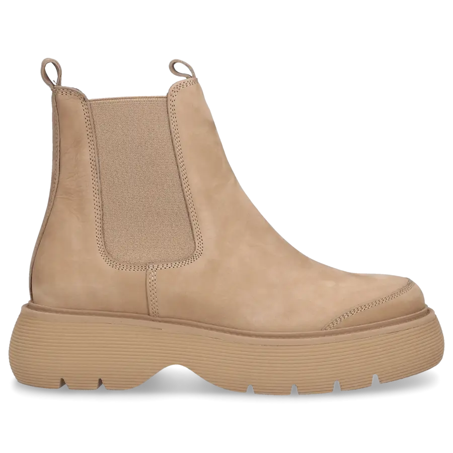 Kennel & Schmenger - Chelsea Boots KIMI Nubukleder - beige