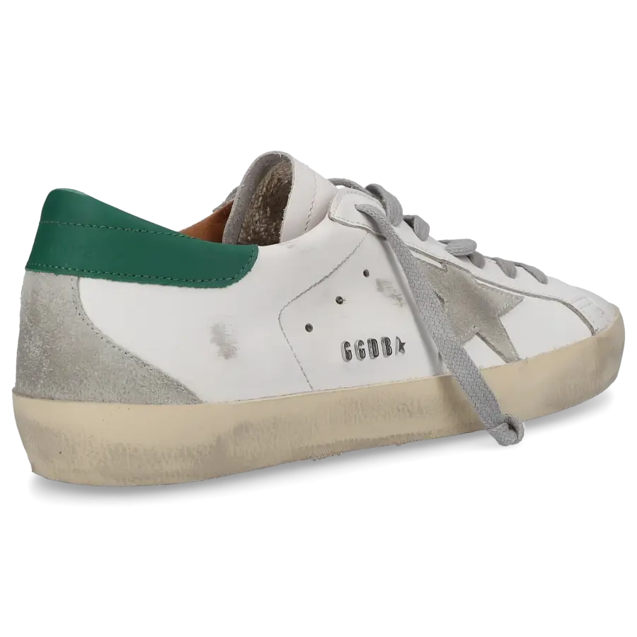 Golden Goose - Sneaker low SUPER-STAR Kalbsleder - weiß