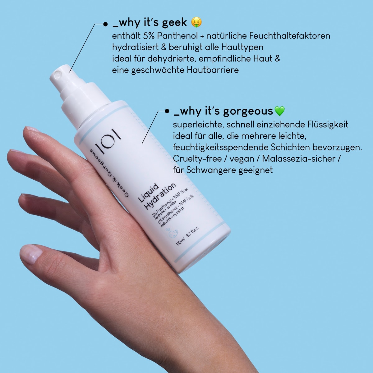 Toner Liquid Hydration, 110 ml