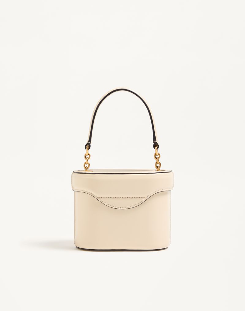 Valentino Garavani Vain Vanity-taske i skinnende kalveskind