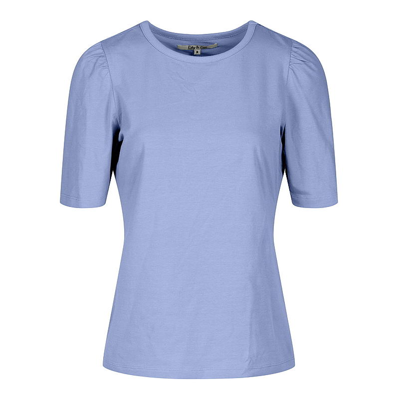 T-shirt str S-XXL pufferm blå