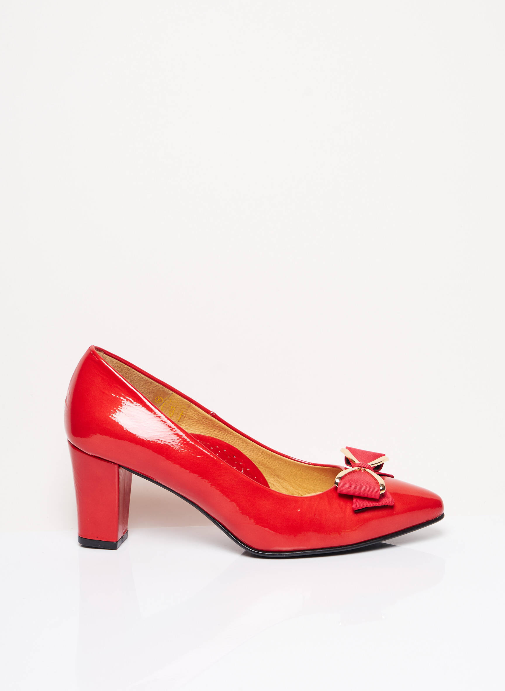 Relax Escarpins Femme couleur rouge