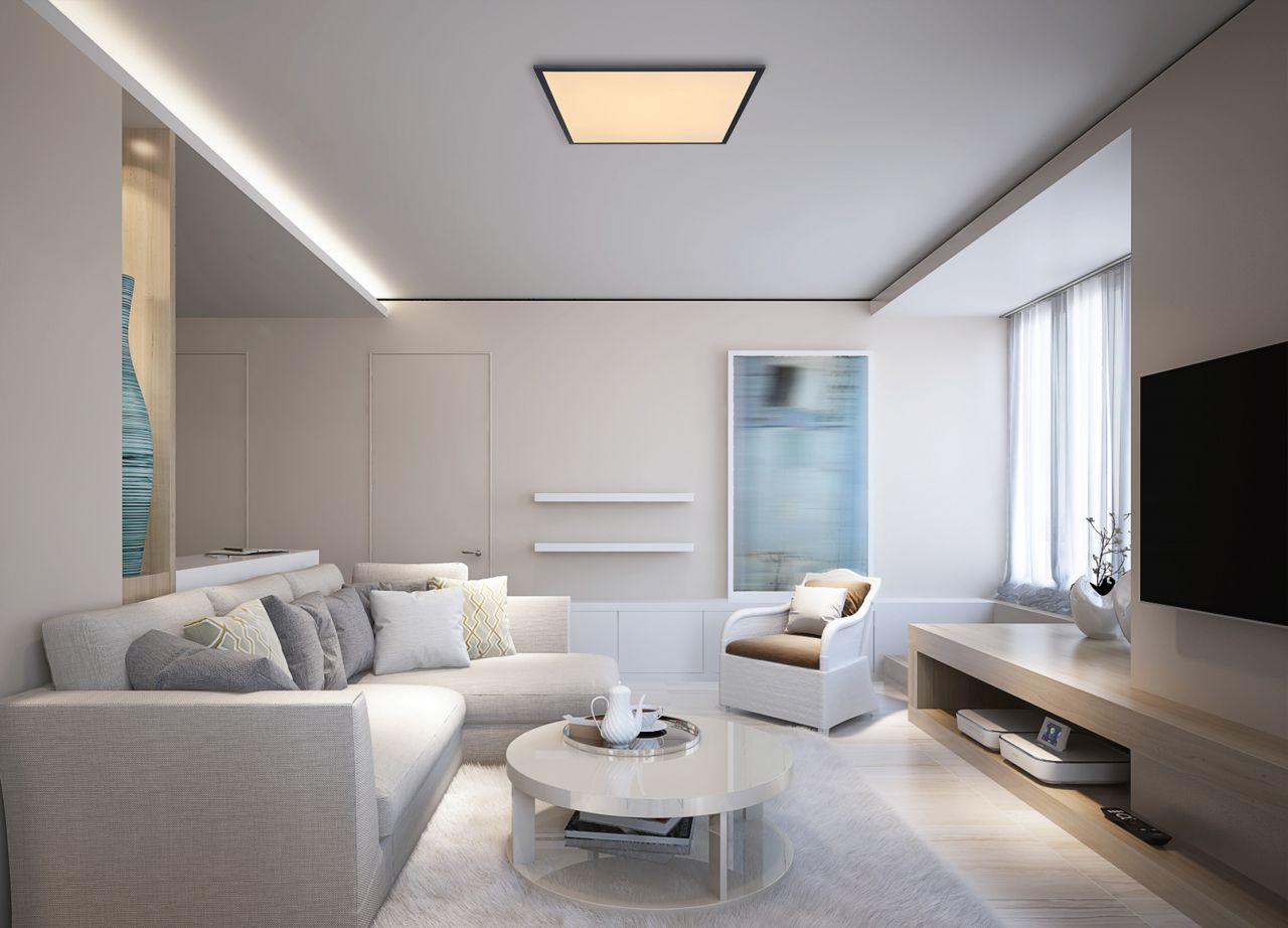 Globo Lighting - SUZAKU - Deckenleuchte Aluminium schwarz matt, LED