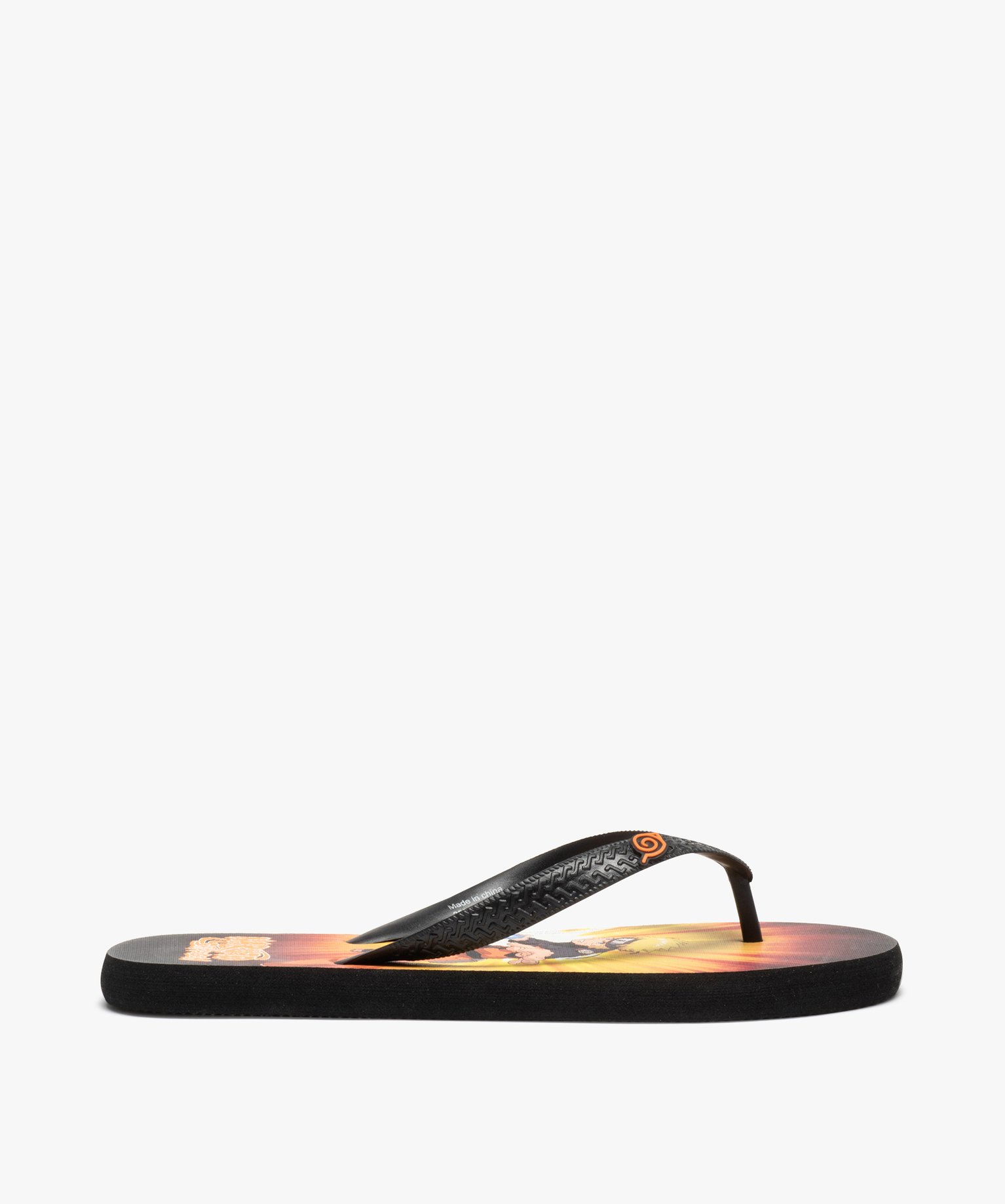 Tongs Garçon imprimées - Naruto orange | GEMO