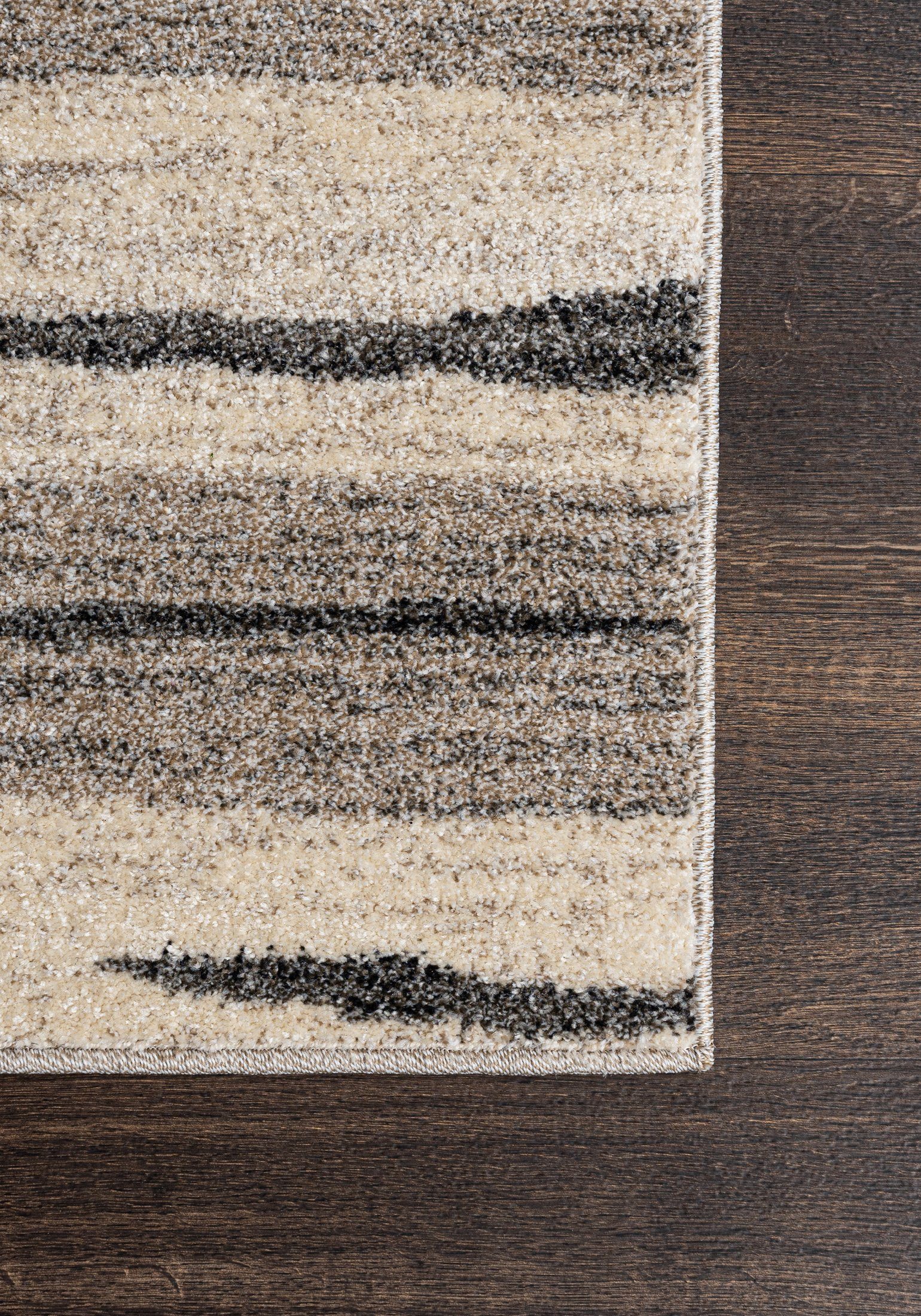 Läufer Läufer Flurläufer Modern für Vorzimmer, Küche - Beige, Mazovia, 70 x 100 cm, Kurzflor, Meterware, Höhe 10 mm, Kurzflor - niedrige Florhöhe