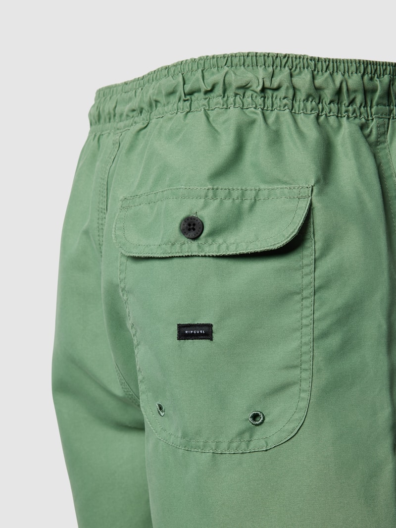 Badehose mit elastischem Bund in mint