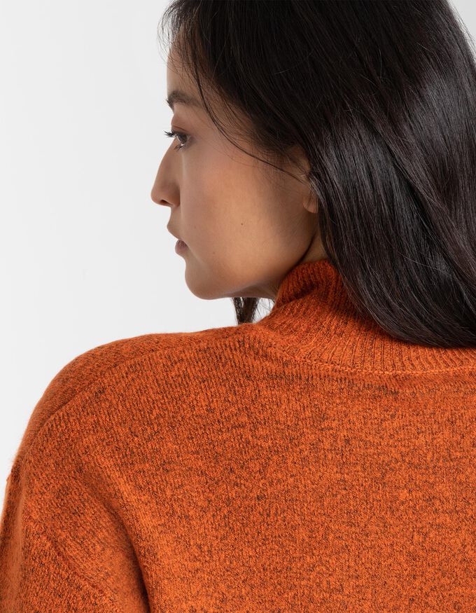 Damen Pullover - Stehkragen