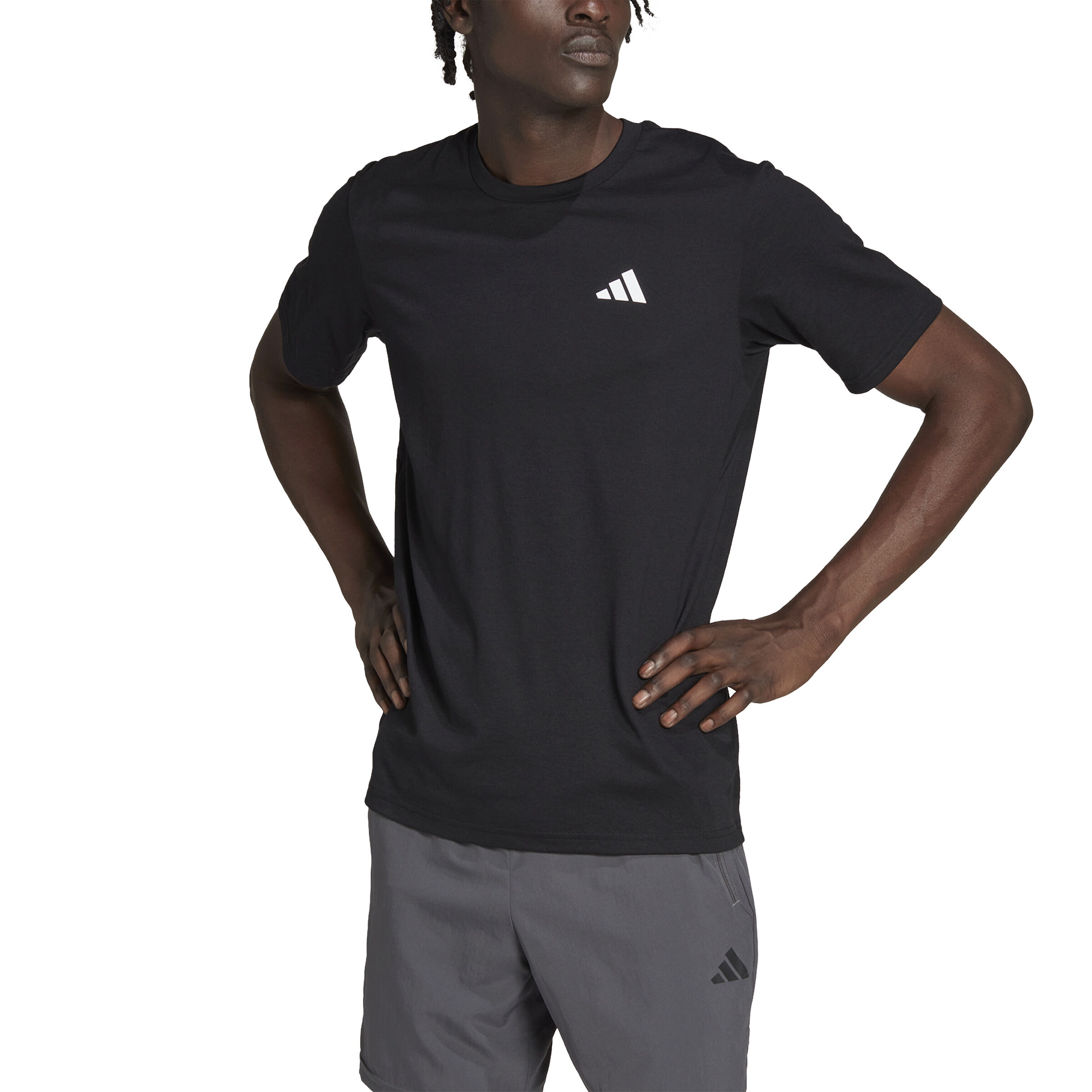 Essentials Train Feelready Training T-Shirt Herren - Schwarz