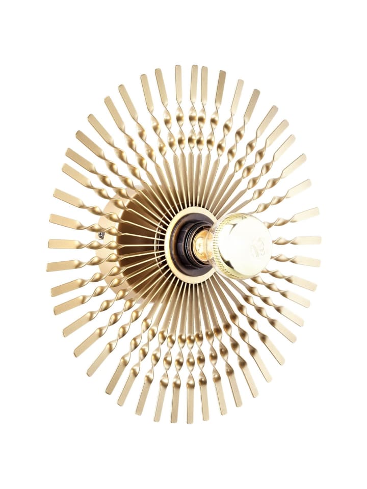 Brilliant Wandleuchte 33cm Mendoza ⌀ 33 cm in gold günstig kaufen onesize