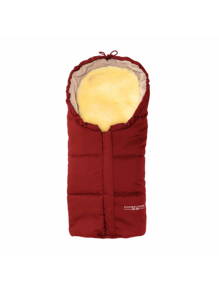 Hofbrucker Babywannen Fußsack Leni in rot günstig kaufen onesize