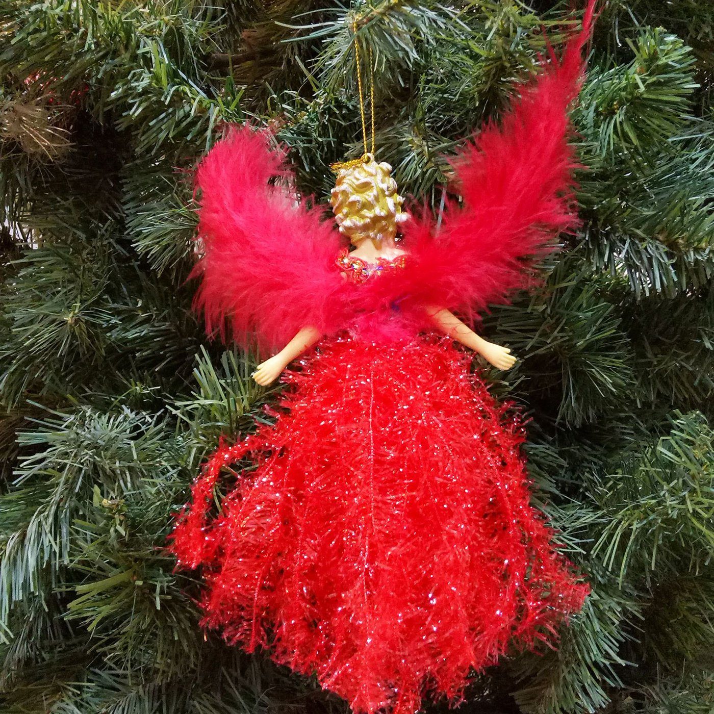ZanMax Christbaumschmuck Weihnachtsdeko Christbaumschmuck Engel (1-tlg)