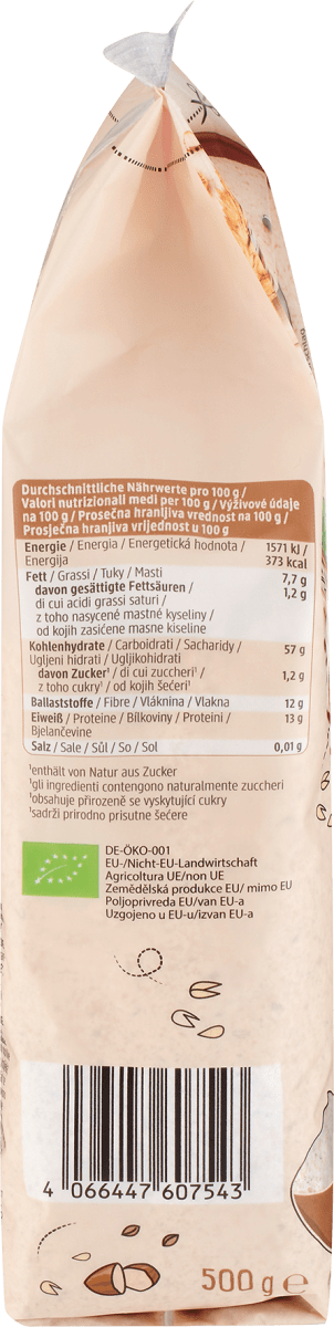 Porridge, Basis mit Dinkel & Flohsamen, 500 g