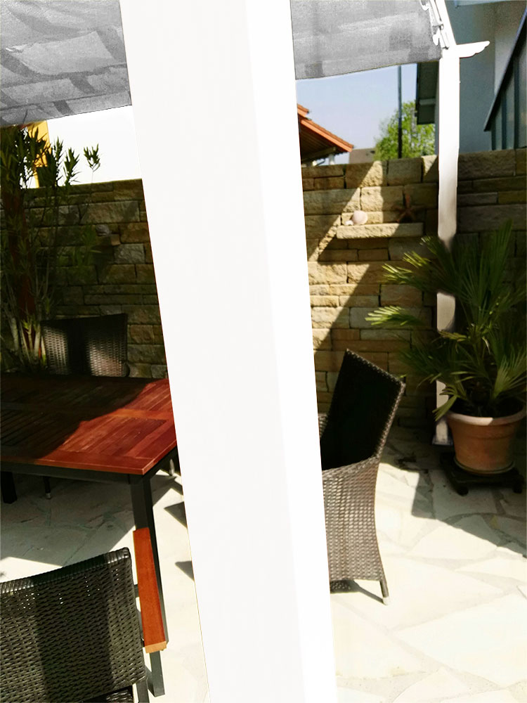 50NRTH Paragon Outdoor Pavillon Florenz 17,67 m² Weiss