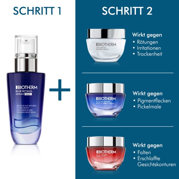 Biotherm Blue Retinol Night Serum Gesichtsserum