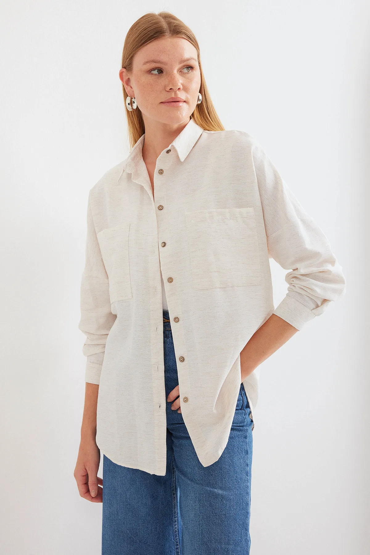 Bigdart  Hemd - Weiß - Oversized
