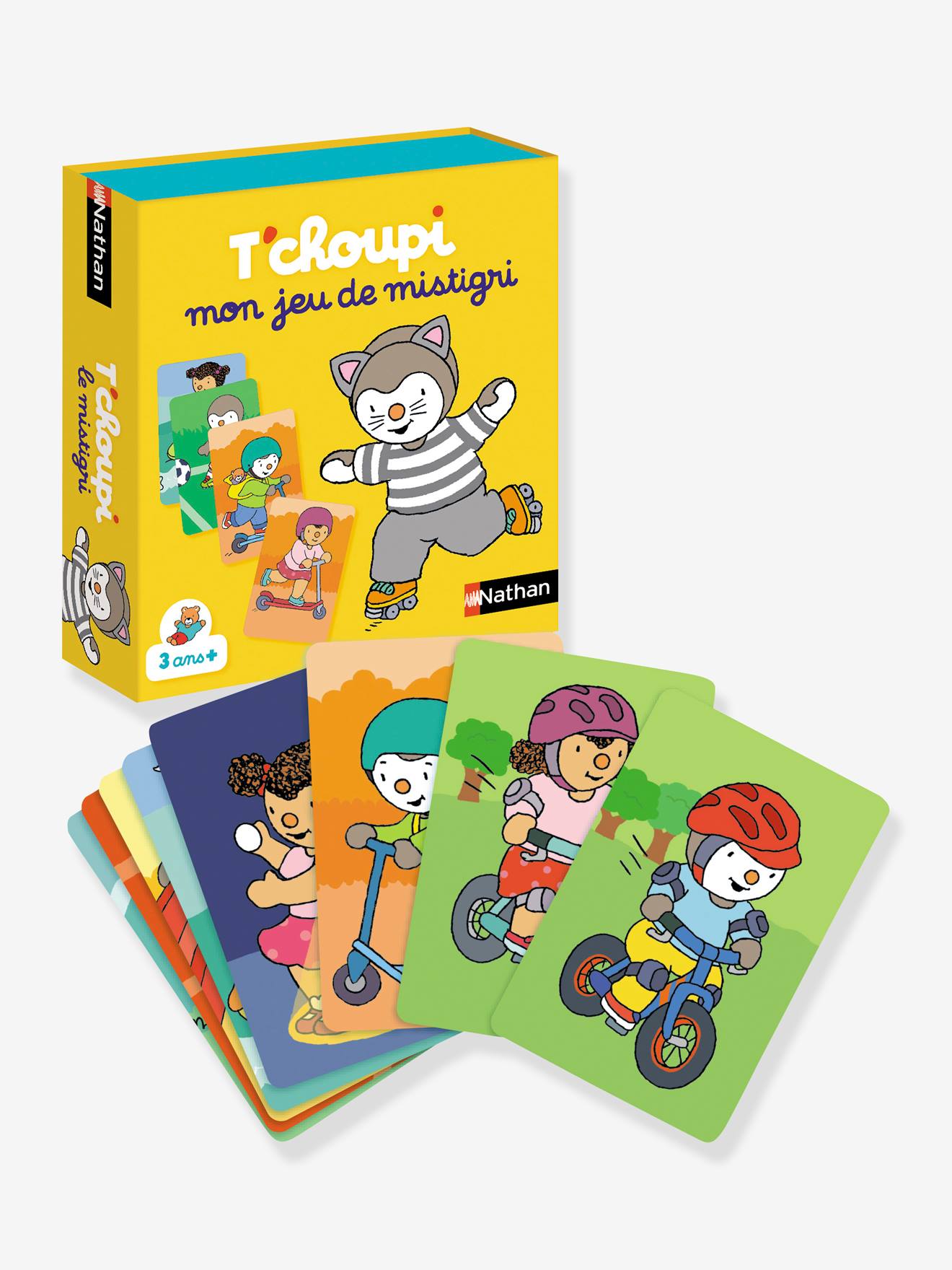 Jeu de cartes Mistigri T'choupi