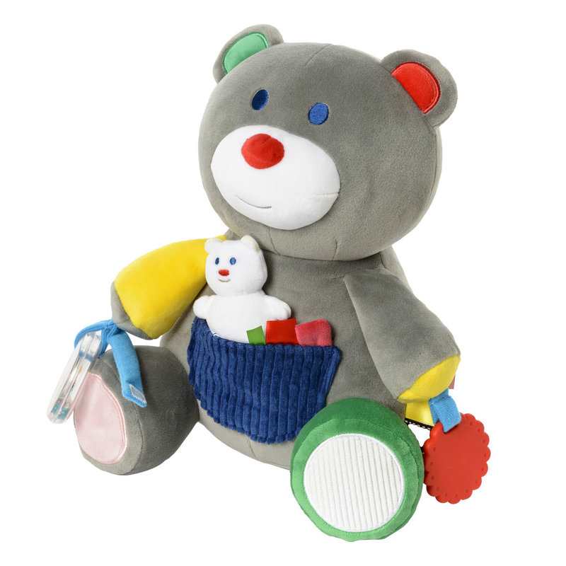 Peluche d'activités l'ours Max Oxybul